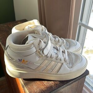 Beige Mid Forum Bonega Adidas Shoes